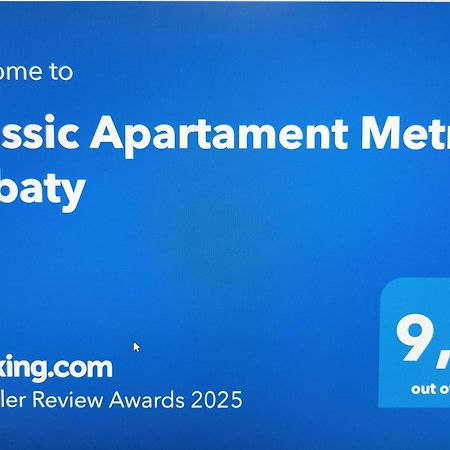 ורשה Classic Apartament Metro Kabaty מראה חיצוני תמונה